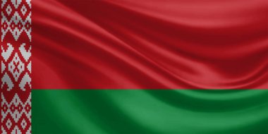 Beyaz Rusya Bayrak Dalgalanması