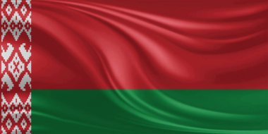 Beyaz Rusya Bayrak Dalgalanması