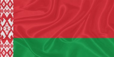 Beyaz Rusya Bayrak Dalgalanması