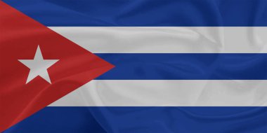 Küba Bayrağı Dalgalanması