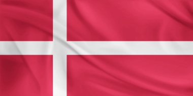 Danimarka Bayrak Rüzgarı Dalgalanması