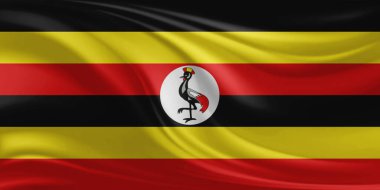 Uganda Bayrak Dalgalanması