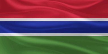 Gambiya Bayrak Dalgalanması