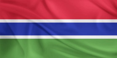 Gambiya Bayrak Dalgalanması