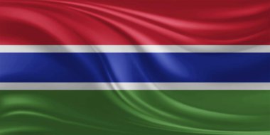 Gambiya Bayrak Dalgalanması