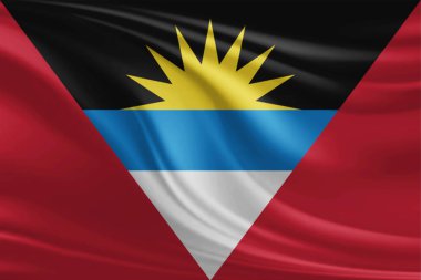 Antigua ve Barbuda Bayrak Dalgası