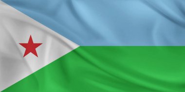 Cibuti Bayrağı Dalgalanması Yakından