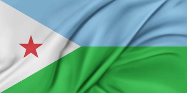 Cibuti Bayrağı Dalgalanması Yakından