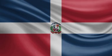 Dominik Cumhuriyeti Bayrak Rüzgarı Yakından Dalgalanıyor