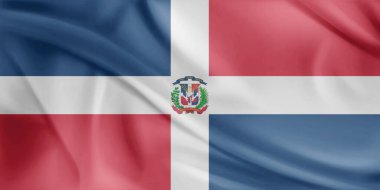 Dominik Cumhuriyeti Bayrak Rüzgarı Yakından Dalgalanıyor