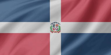 Dominik Cumhuriyeti Bayrak Rüzgarı Yakından Dalgalanıyor