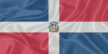 Dominik Cumhuriyeti Bayrak Rüzgarı Yakından Dalgalanıyor