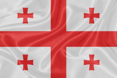 Georgia Bayrak Rüzgarı Yakından Dalgalanıyor