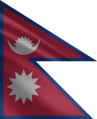 Nepal Bayrak Dalgalanması