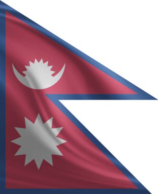 Nepal Bayrak Dalgalanması