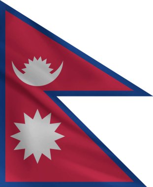 Nepal Bayrak Dalgalanması