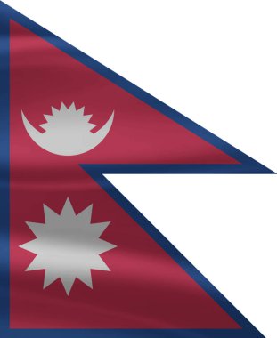 Nepal Bayrak Dalgalanması