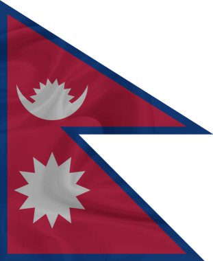Nepal Bayrak Dalgalanması