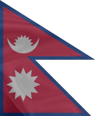 Nepal Bayrak Dalgalanması