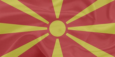 Kuzey Makedonya Bayrak Dalgası