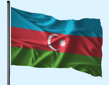 Azerbaycan Bayrağı Polonyayla Dalgalanıyor