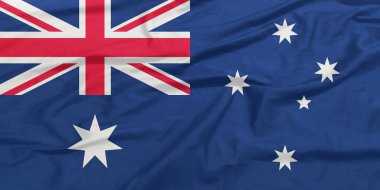Avustralya Bayrağı Yakından Dalgalanıyor