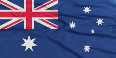 Avustralya Bayrağı Yakından Dalgalanıyor