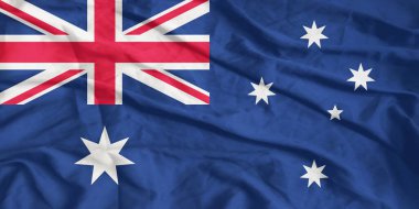 Avustralya Bayrağı Yakından Dalgalanıyor