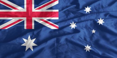 Avustralya Bayrağı Yakından Dalgalanıyor