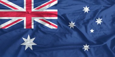Avustralya Bayrağı Yakından Dalgalanıyor
