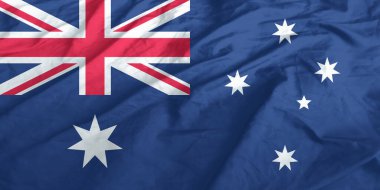 Avustralya Bayrağı Yakından Dalgalanıyor