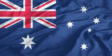 Avustralya Bayrağı Yakından Dalgalanıyor