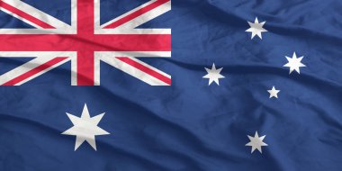 Avustralya Bayrağı Yakından Dalgalanıyor