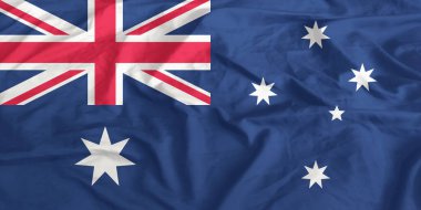 Avustralya Bayrağı Yakından Dalgalanıyor