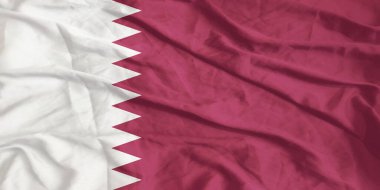 Katar Bayrağı Dalgalanması Yaklaş