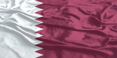 Katar Bayrağı Dalgalanması Yaklaş