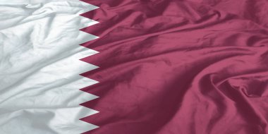 Katar Bayrağı Dalgalanması Yaklaş