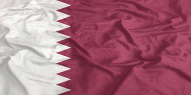 Katar Bayrağı Dalgalanması Yaklaş