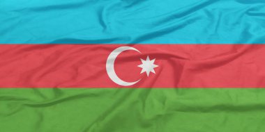 Azerbaycan Bayrağı Yakından Dalgalanıyor