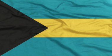 Bahamalar Bayrağı Dalgalanıyor Yakından