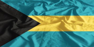 Bahamalar Bayrağı Dalgalanıyor Yakından