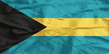 Bahamalar Bayrağı Dalgalanıyor Yakından