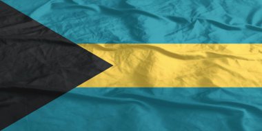 Bahamalar Bayrağı Dalgalanıyor Yakından