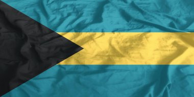 Bahamalar Bayrağı Dalgalanıyor Yakından