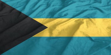 Bahamalar Bayrağı Dalgalanıyor Yakından