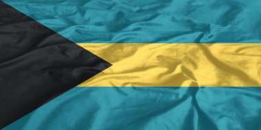 Bahamalar Bayrağı Dalgalanıyor Yakından