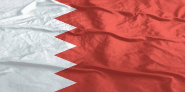 Bahreyn Bayrağı Dalgalanıyor Yaklaş