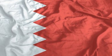 Bahreyn Bayrağı Dalgalanıyor Yaklaş
