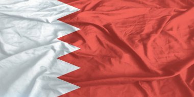 Bahreyn Bayrağı Dalgalanıyor Yaklaş