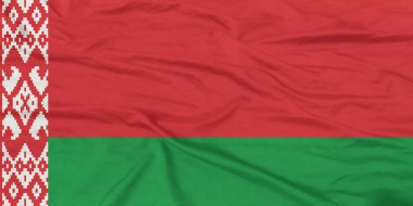 Beyaz Rusya Bayrağı Dalgalanıyor Yakından